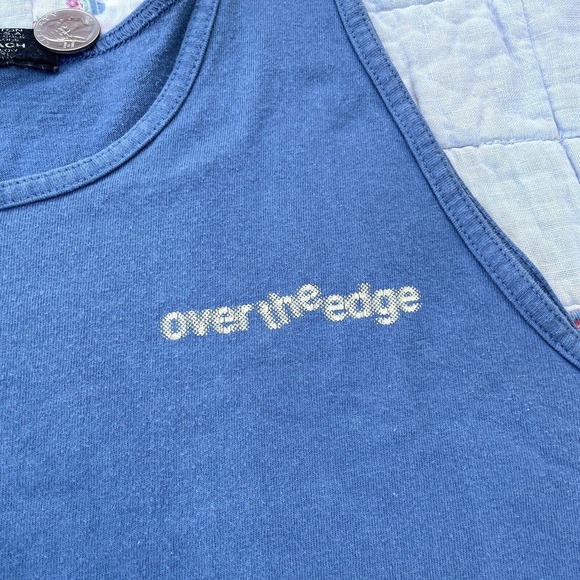 Vintage 90s Over The Edge Dazed and Confused Promo Tank Top Single Stitch Tee XL - Picture 7 of 10